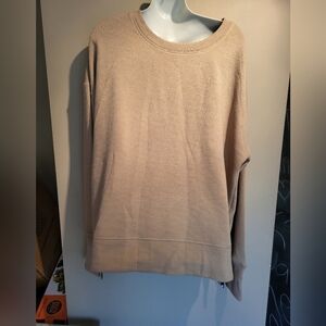 NEW Bench Beige Waffle Knit Sweater, Size XL.